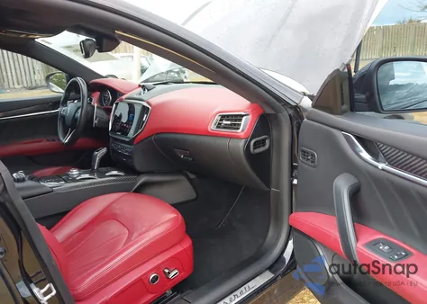 2022 Maserati Ghibli Modena Q4 from USA, damaged, VIN ZAM57YTM3N1383976